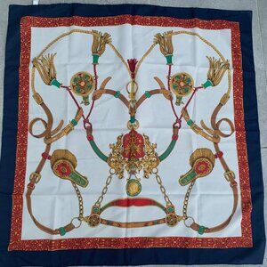 Colored Scarf Made In Italy 30x30